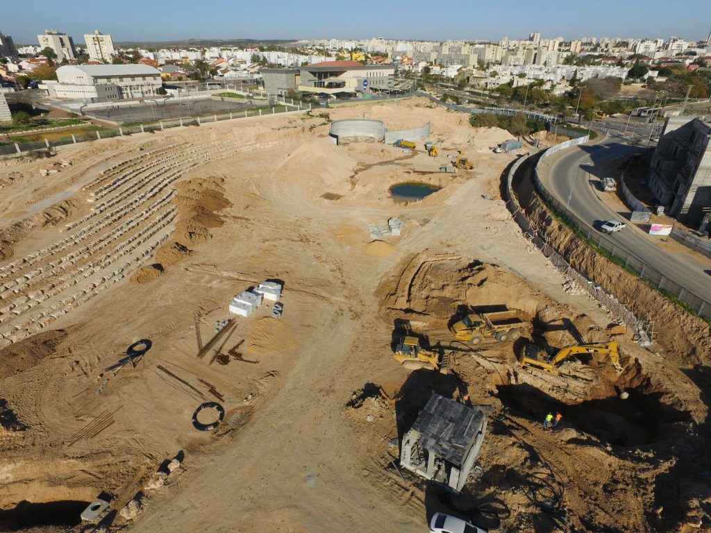 בראשי, באר שבע, פארק, קבלני תשתיות