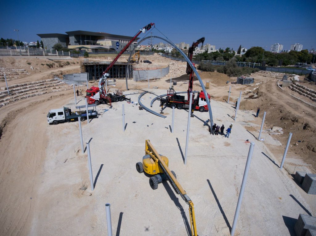 בראשי, פארק הילדים, עבודות תשתית