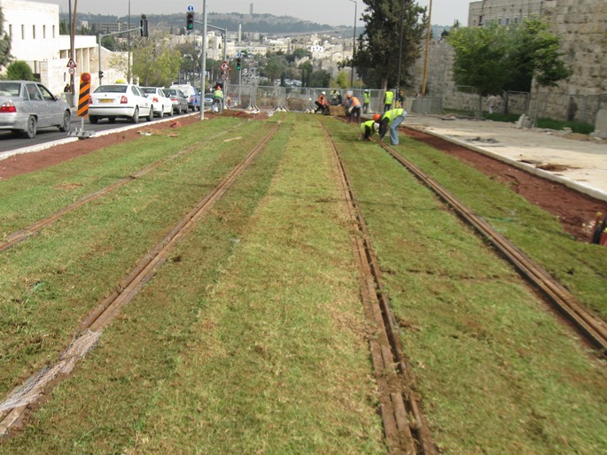 בראשי, רכבת קלה, חברות בנייה בירושלים